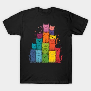 Cat LGBT Anthems T-Shirt